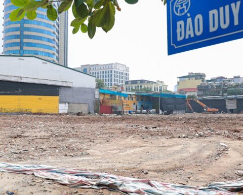 Khu đất ‘vàng’ ở Hà Nội được phá dỡ lấy mặt bằng xây cao ốc 99 tầng