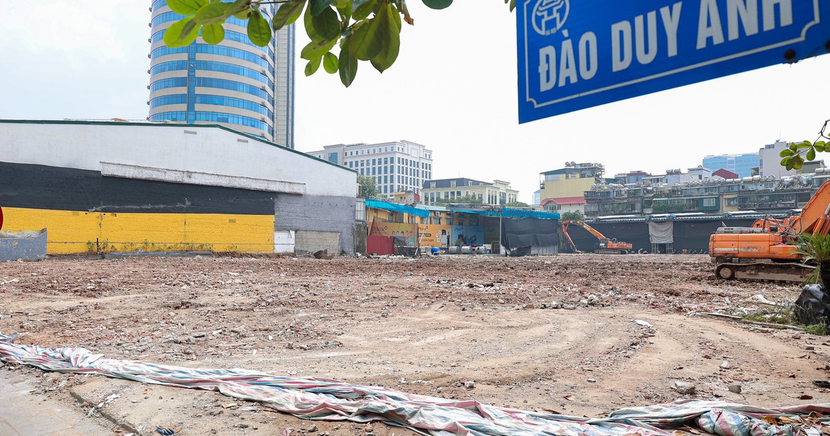 Khu đất ‘vàng’ ở Hà Nội được phá dỡ lấy mặt bằng xây cao ốc 99 tầng