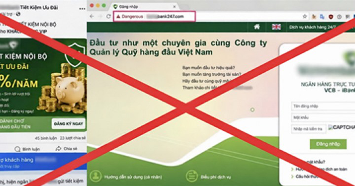 Cảnh báo “bẫy” lừa đảo gửi tiết kiệm lãi suất cao
