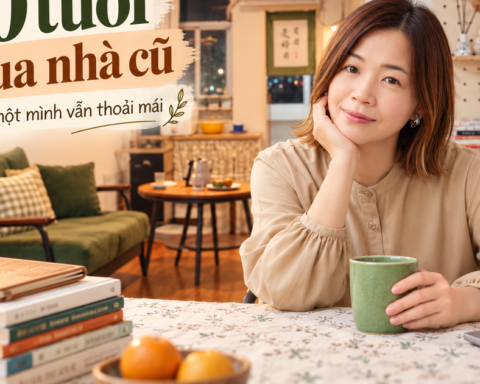 30 tuổi mua căn hộ cũ 67m², 31 tuổi bắt đầu lại sự nghiệp: Cô gái sống một mình 5 năm và biến phòng khách thành nơi không ai ngờ tới