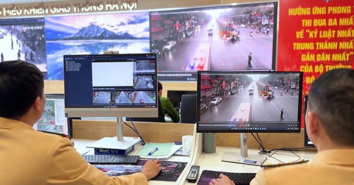 Camera AI Hà Nội phát hiện hơn 4.000 trường hợp vi phạm giao thông trong một tuần