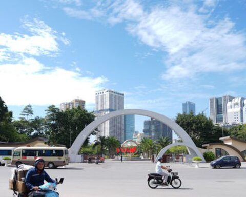 Phố Thành Thái trước khi triển khai thí điểm không gian văn hóa, tuyến phố đi bộ
