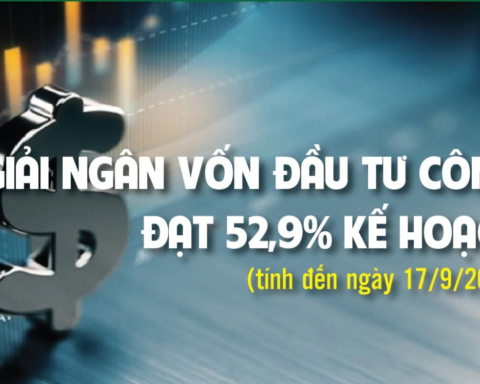 Infographics: Giải ngân vốn đầu tư công đạt 52,9% kế hoạch Thủ tướng giao