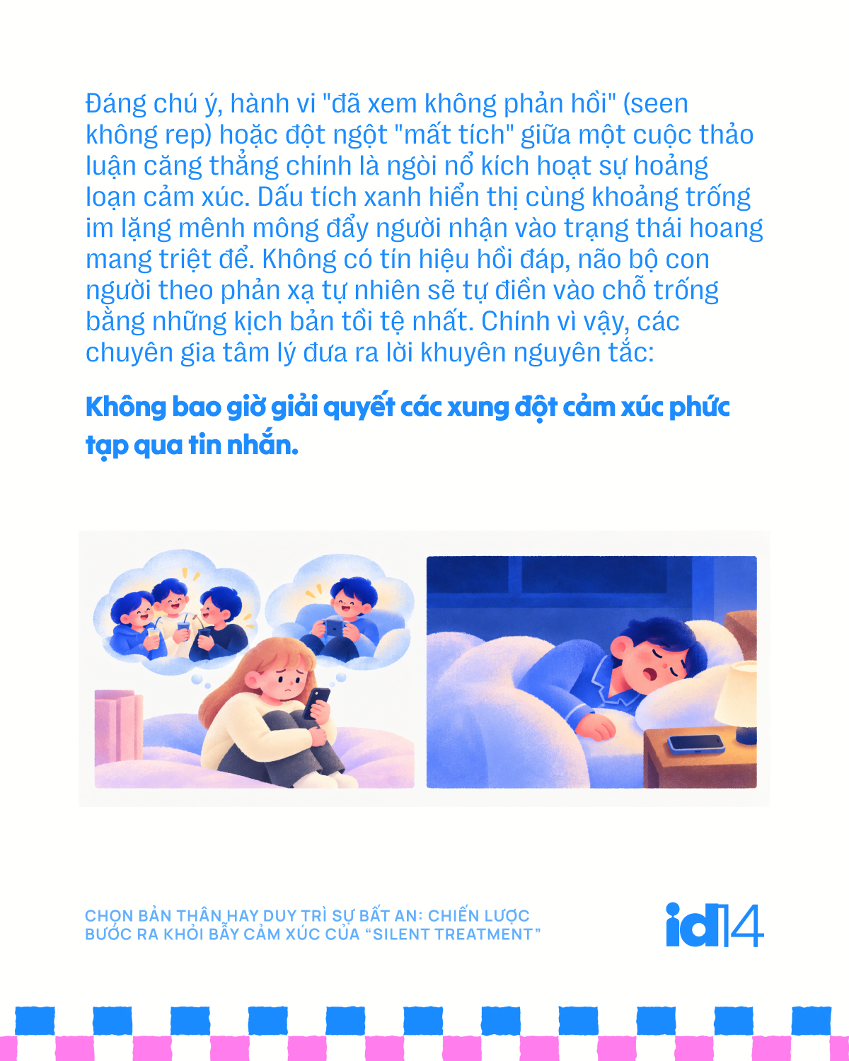 Chọn bản thân hay duy trì sự bất an: Chiến lược bước ra khỏi bẫy cảm xúc của “silent treatment” - Ảnh 10.