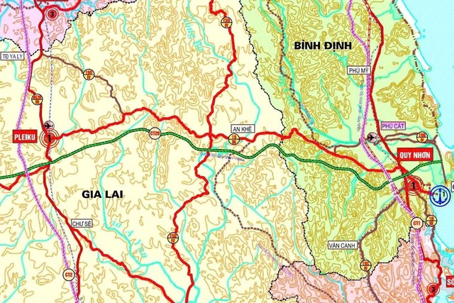 Chuyển biến mới nhất tại tuyến cao tốc hơn 43.700 tỷ đồng, dài khoảng 125 km vượt 2 con đèo hiểm trở, rút ngắn thời gian di chuyển từ Quy Nhơn - Pleiku còn 1,5 giờ- Ảnh 1. Chuyển biến mới nhất tại tuyến cao tốc hơn 43.700 tỷ đồng, dài khoảng 125 km vượt 2 con đèo hiểm trở, rút ngắn thời gian di chuyển từ Quy Nhơn - Pleiku còn 1,5 giờ- Ảnh 1.