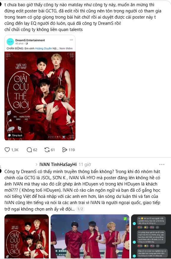 Cắt 1 Anh Trai khỏi poster Tinh Hà Say Hi, công ty giải trí phải xin lỗi- Ảnh 4.