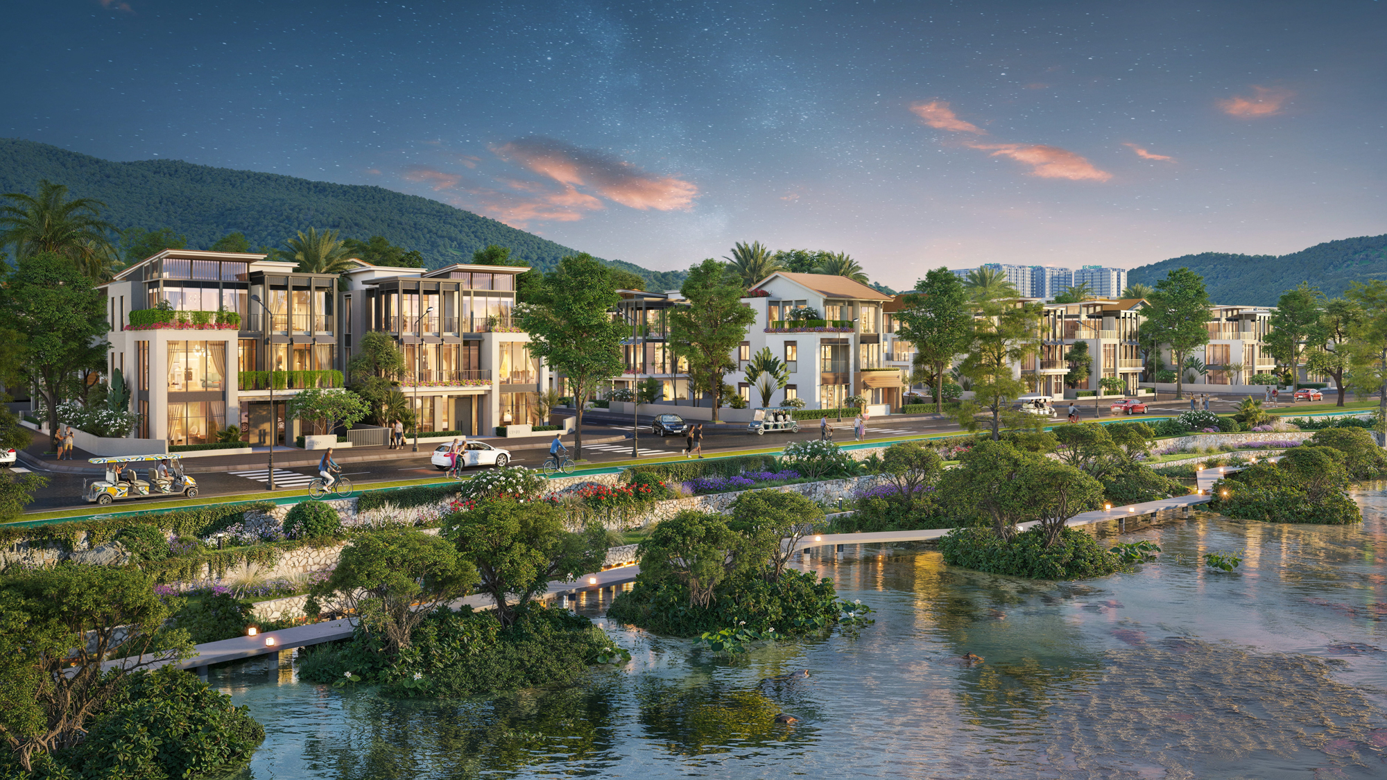 Ngắm đại dự án của Sun Group nối 3 hòn đảo đầu tiên ở Việt Nam: Rộng 227 ha, giáp trung tâm hành chính và phố không ngủ bên sông- Ảnh 4. Ngắm đại dự án của Sun Group nối 3 hòn đảo đầu tiên ở Việt Nam: Rộng 227 ha, giáp trung tâm hành chính và phố không ngủ bên sông- Ảnh 4.