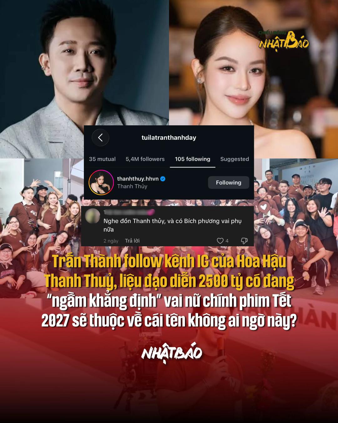 Rộ tin nữ chính phim Tết của Trấn Thành là Hoa hậu hot nhất Vbiz, chỉ 1 hành động đã để lộ tất cả- Ảnh 2.