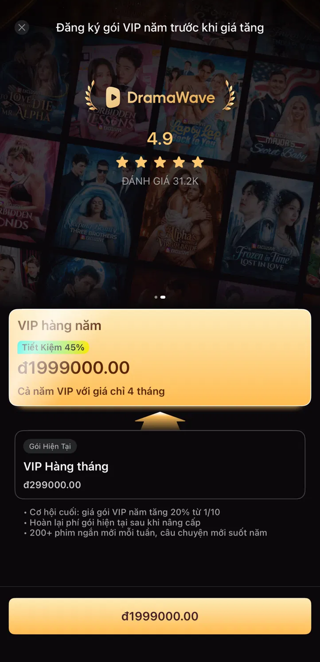 Gói tuần 399.000 đồng, cả năm hơn 20 triệu: Người Việt thực sự phải trả bao nhiêu để xem hết một bộ 
