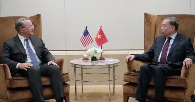 Tổng Bí thư, Chủ tịch nước Tô Lâm tiếp đại diện một số tập đoàn kinh tế tại Hoa Kỳ
