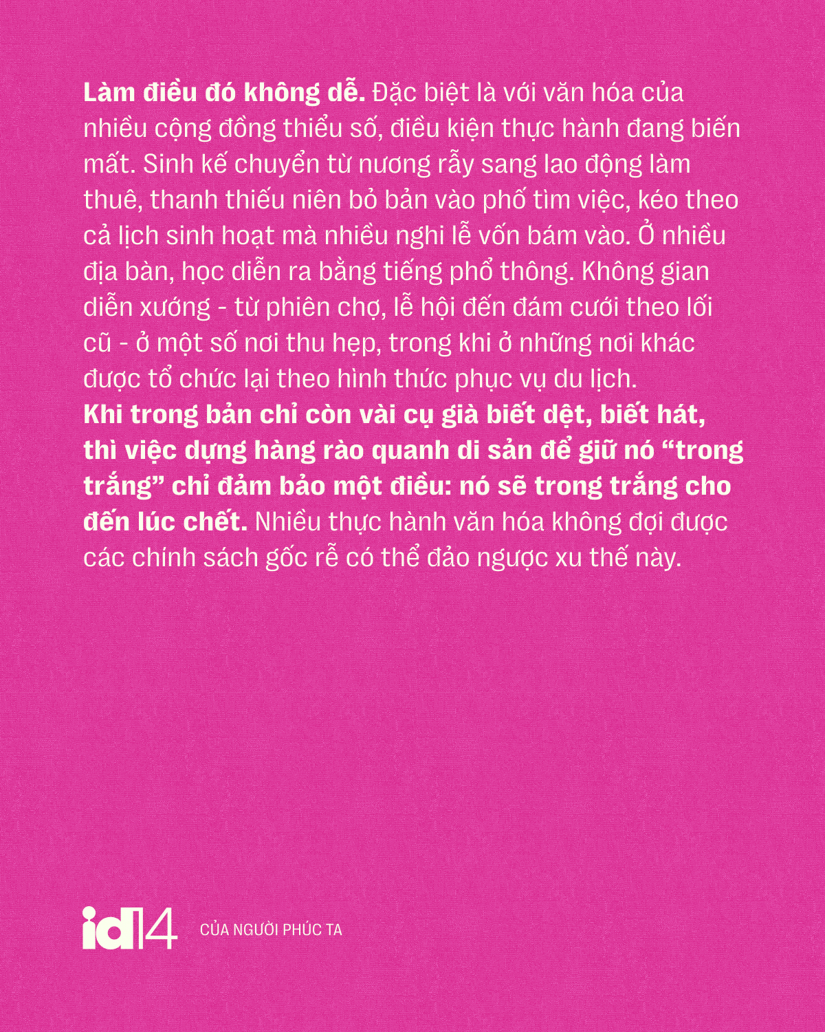 Khi nghệ sĩ sáng tạo với văn hóa vùng miền: Bao giờ hết “của người phúc ta”? - Ảnh 12.