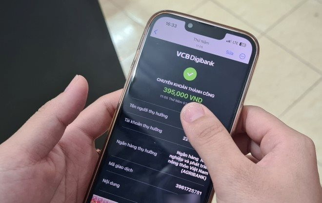 Nhận được giao dịch sau, người dân nên chụp lại thông tin, lưu giữ tin nhắn/cuộc gọi và trình báo ngay cơ quan Công an- Ảnh 1.