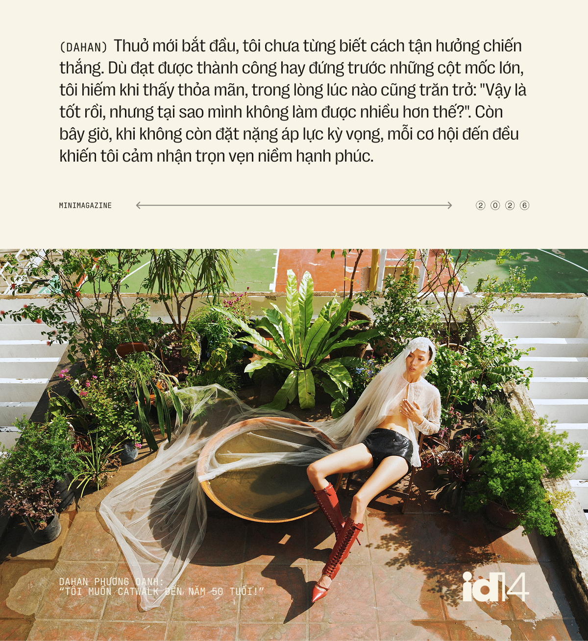 Dahan Phương Oanh: “Tôi muốn catwalk đến năm 50 tuổi! - Ảnh 9.