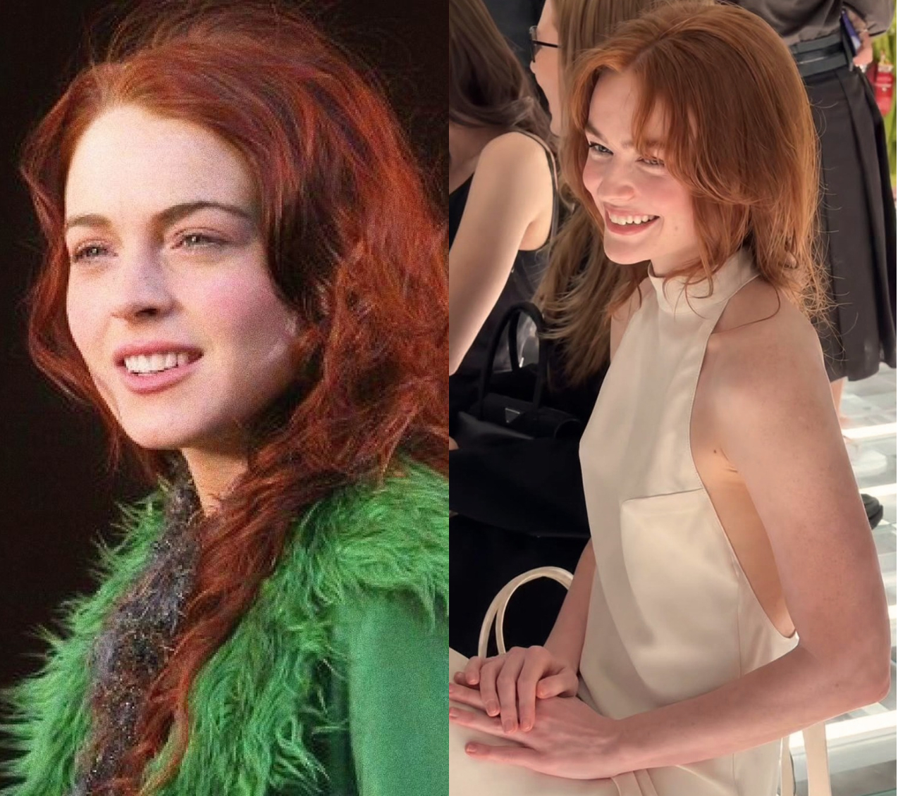 "Bạch Tuyết tóc đỏ" xuất hiện gây sốt show Prada: Visual được ví như Lindsay Lohan thời trẻ- Ảnh 5.