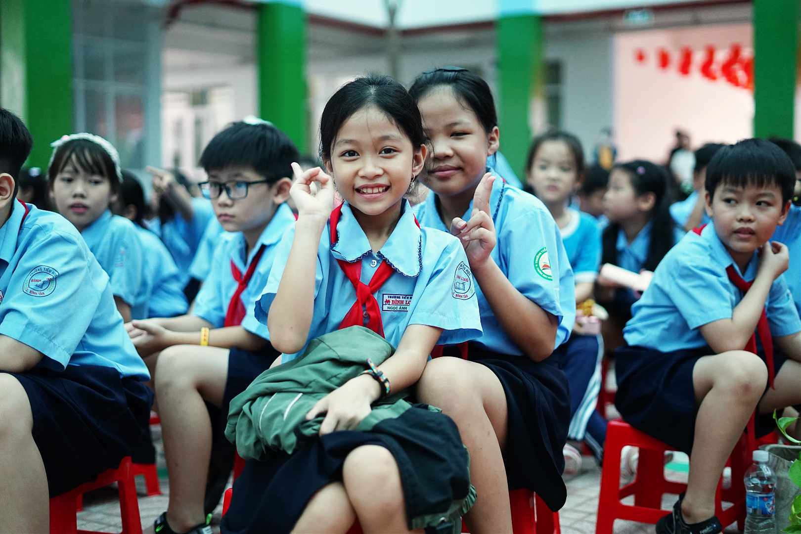 Bên trong ngôi trường tiểu học xây trên nền nghĩa trang lớn nhất TP.HCM trong ngày khai giảng đầu tiên- Ảnh 3.