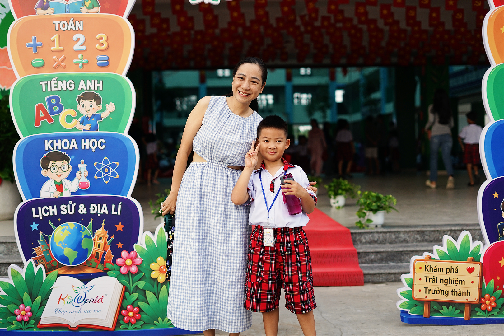 Bên trong ngôi trường tiểu học xây trên nền nghĩa trang lớn nhất TP.HCM trong ngày khai giảng đầu tiên- Ảnh 5.