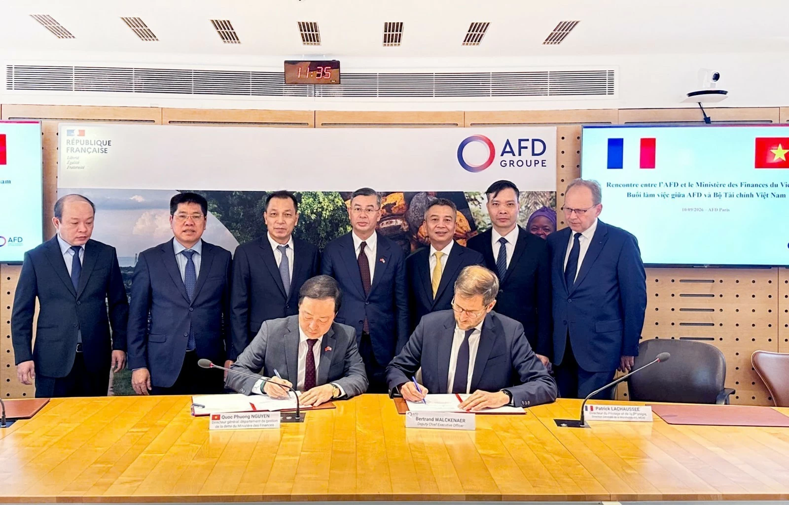 Bộ Tài chính và AFD thúc đẩy hợp tác tài chính xanh