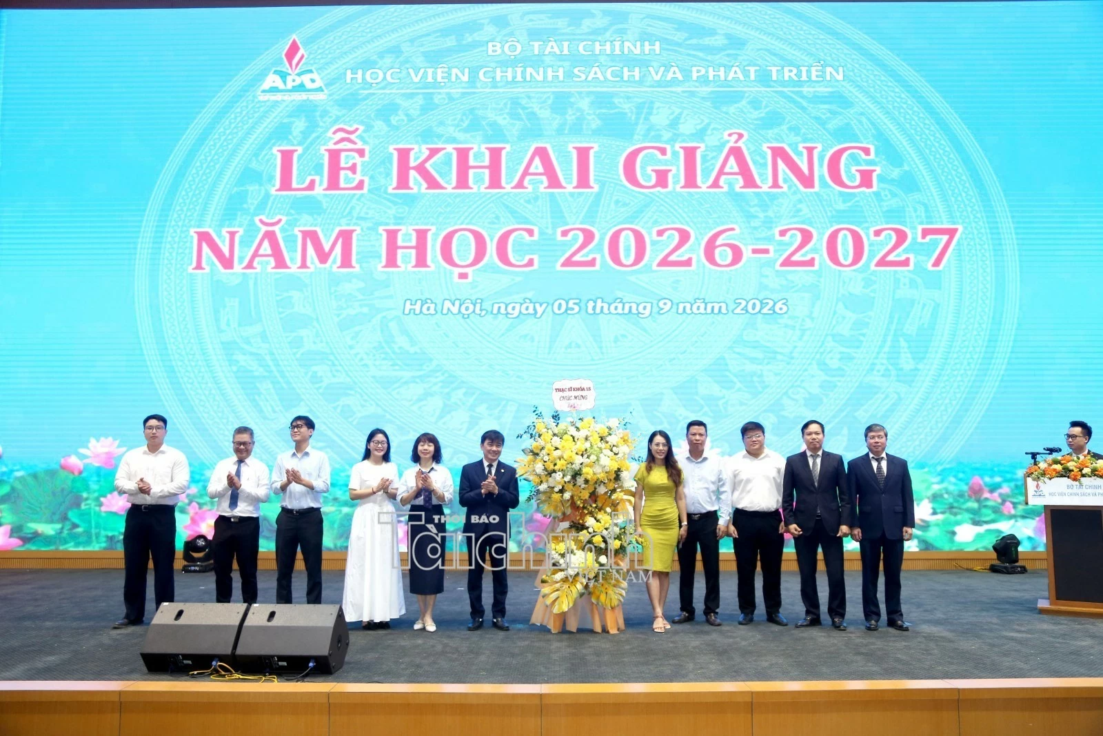 Học viện Chính sách và Phát triển khai giảng năm học 2026 - 2027