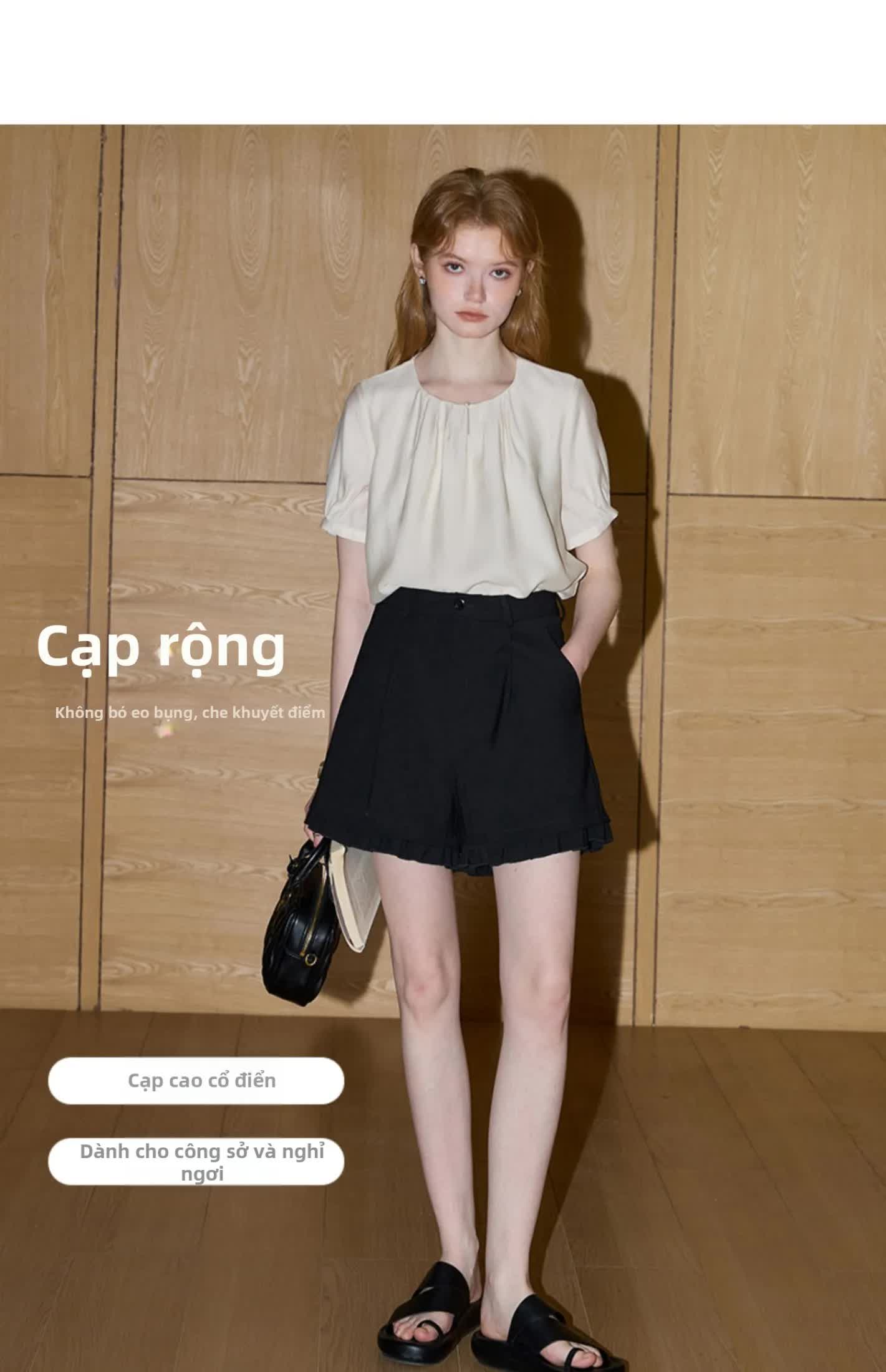 8 công thức phối đồ không thể sai với quần short đen- Ảnh 7.