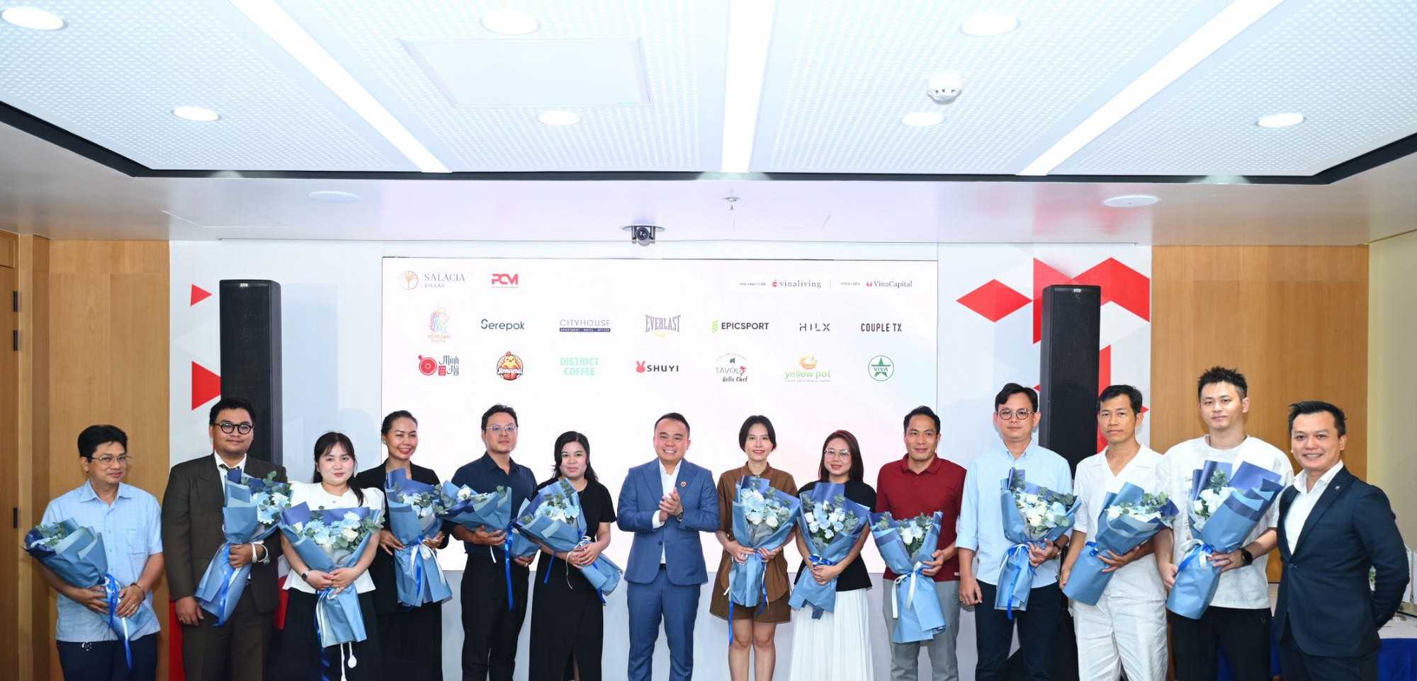 VinaLiving và PCM ký kết hợp tác khai thác thương mại Salacia Villas, công bố loạt thương hiệu đầu tiên - Ảnh 1. VinaLiving và PCM ký kết hợp tác khai thác thương mại Salacia Villas, công bố loạt thương hiệu đầu tiên - Ảnh 1.