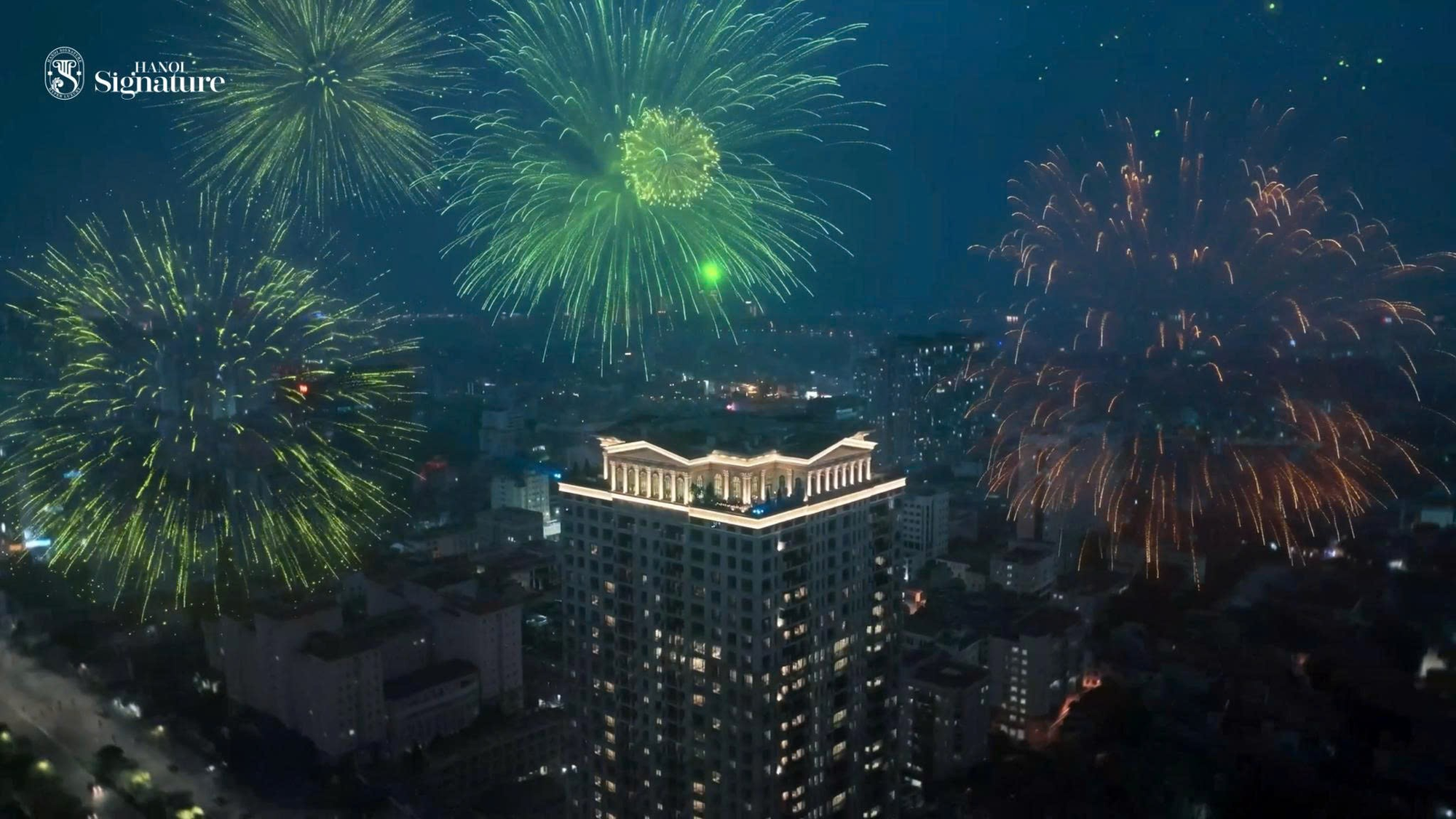 Công viên Nghĩa Đô bắn pháo hoa, Hanoi Signature by Swiss-Belhotel tầm view thượng hạng - Ảnh 2. Công viên Nghĩa Đô bắn pháo hoa, Hanoi Signature by Swiss-Belhotel tầm view thượng hạng - Ảnh 2.