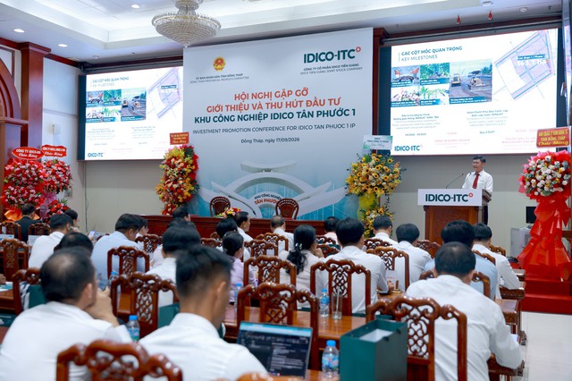 Động thổ KCN Tân Phước 1, khởi động chiến lược đầu tư toàn diện của IDICO tại ĐBSCL- Ảnh 1. Động thổ KCN Tân Phước 1, khởi động chiến lược đầu tư toàn diện của IDICO tại ĐBSCL- Ảnh 1.