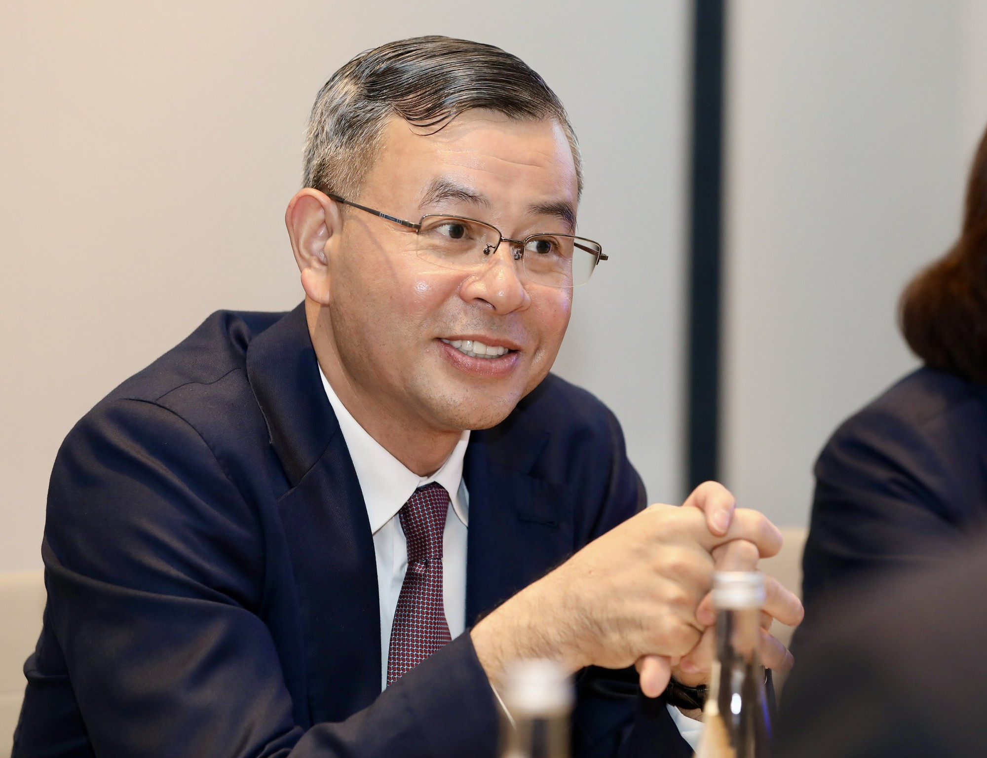 Bộ trưởng Bộ Tài chính tiếp Tổng Giám đốc điều hành FTSE Russell - Ảnh 1. Bộ trưởng Bộ Tài chính tiếp Tổng Giám đốc điều hành FTSE Russell - Ảnh 1.