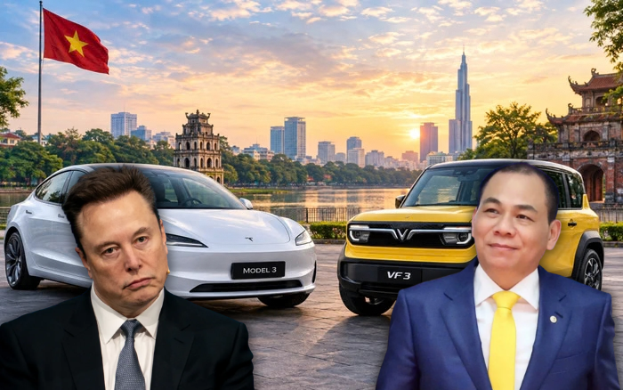 Chuyên gia: Tesla khó cạnh tranh với hãng xe của tỷ phú Phạm Nhật Vượng tại Việt Nam - Ảnh 1. Chuyên gia: Tesla khó cạnh tranh với hãng xe của tỷ phú Phạm Nhật Vượng tại Việt Nam - Ảnh 1.