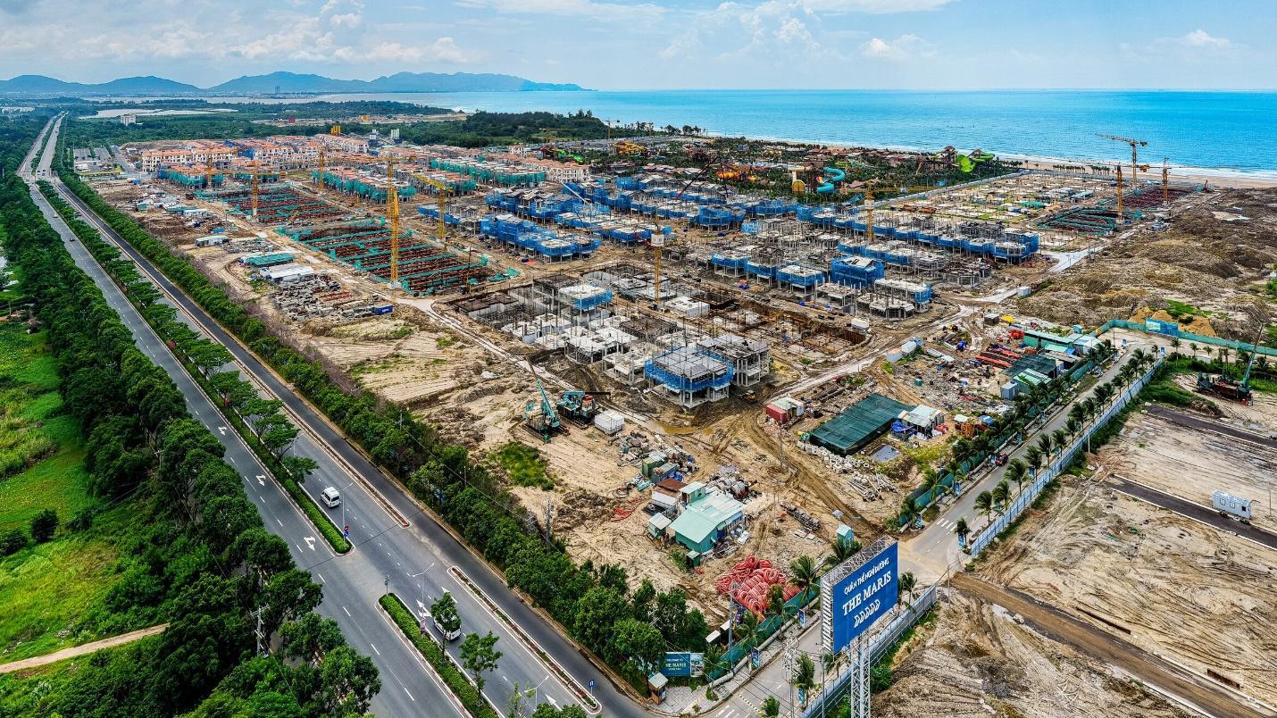‏Hàng trăm căn nhà phố, biệt thự sắp hoàn thiện, Blanca City “thay da đổi thịt” sau hơn một năm‏ - Ảnh 6.