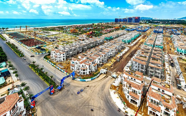 Hàng trăm căn nhà phố, biệt thự sắp hoàn thiện, Blanca City “thay da đổi thịt” sau hơn một năm
