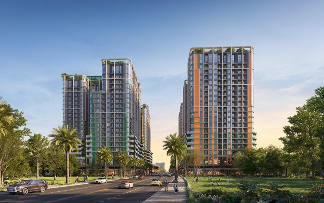 Khám phá kiến trúc mang dấu ấn hoa mai của Tháp Mùa xuân tại FourS Tower