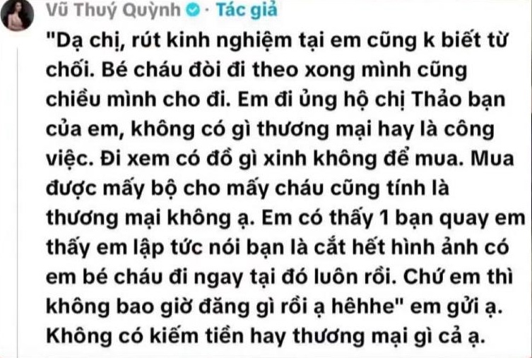 Vũ Thuý Quỳnh lên tiếng việc đưa con gái Diệp Lâm Anh đi sự kiện: 