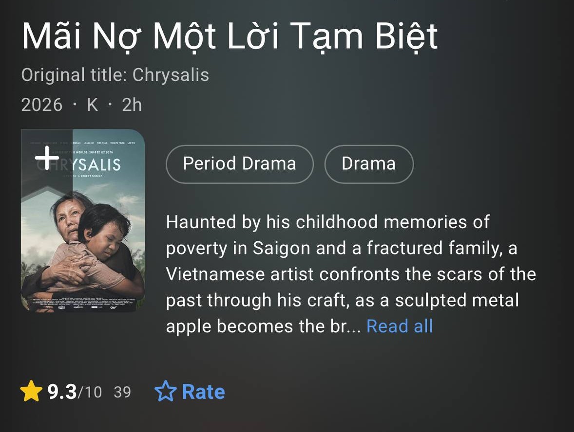 Mới có phim Việt nhận điểm cực cao từ khán giả quốc tế: Nữ chính là đệ nhất diễn viên, khen hay cũng chưa đủ- Ảnh 1.