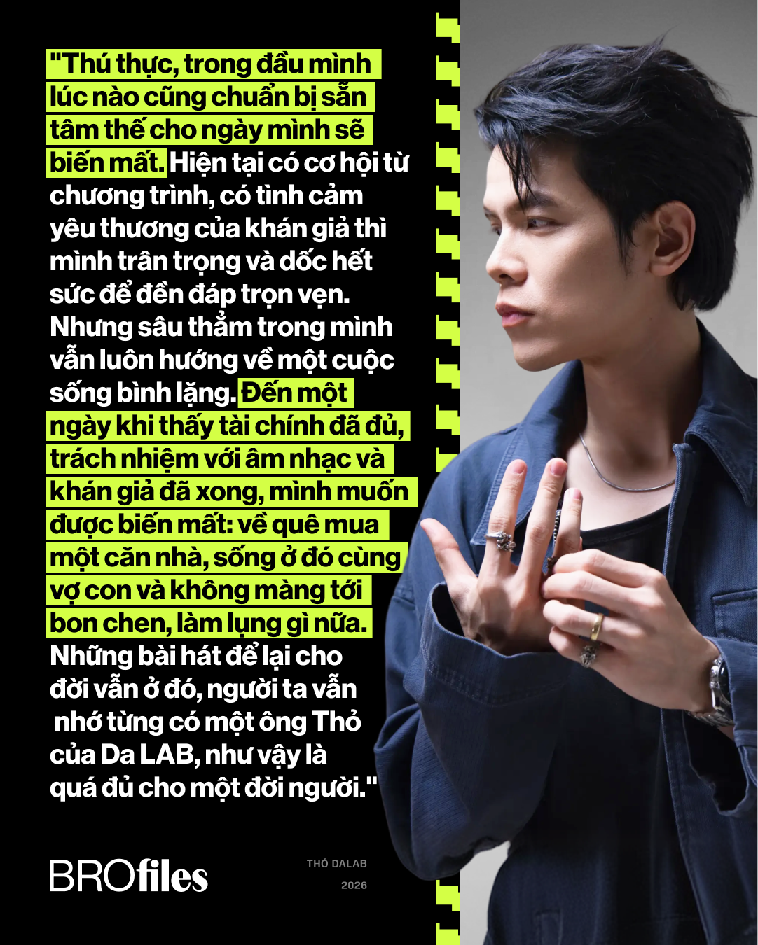 Chuyện trò với Thỏ Da LAB: Ông chú U40 điển hình, mở cà phê cho các ông chú, mê phim gangster và đàn ông kiểu cũ, mơ một ngày được