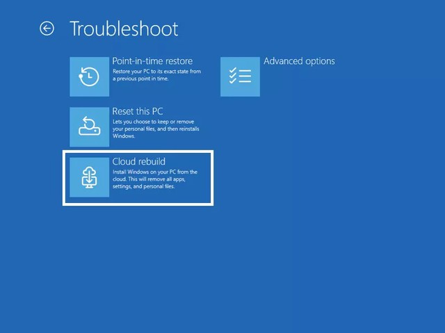 Windows 11 sắp có thể tự “hồi sinh” từ đám mây, máy lỗi nặng cũng không cần USB cài lại- Ảnh 1.