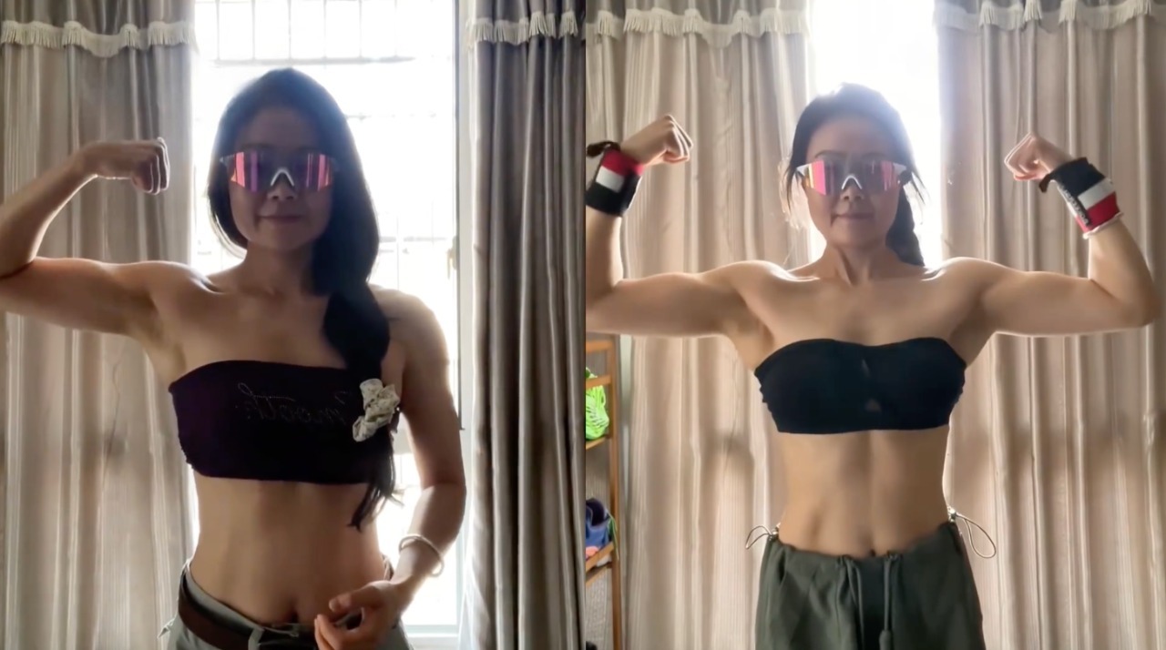 Bà cô 50 tuổi tập tạ 2 tiếng trước khi đi làm, sở hữu bí kíp ăn uống "chống lão hóa" mà gái trẻ phải biết sớm- Ảnh 2.