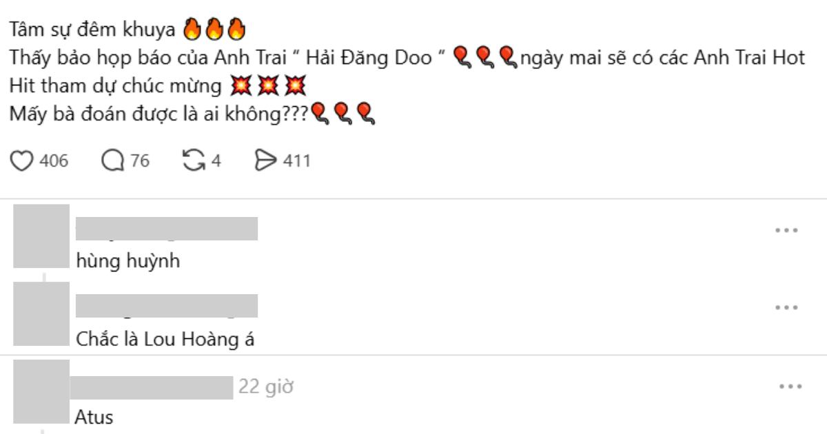 Chỉ có 1 nghệ sĩ dự sự kiện của Hải Đăng Doo hậu scandal - Ảnh 2.