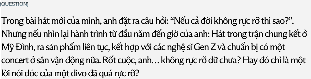 Divo Tùng Dương: “Tôi không muốn trở thành Gen Z, và có cố gắng cách nào thì tôi cũng không thể là Gen Z” - Ảnh 4.
