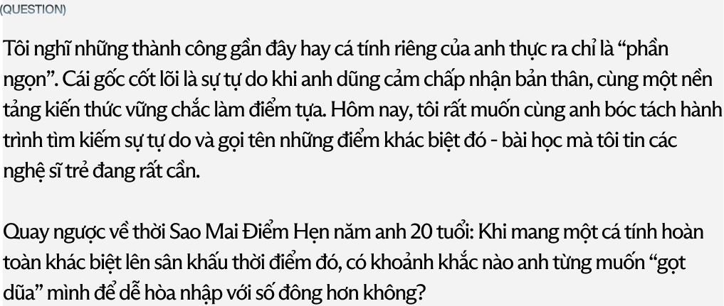 Divo Tùng Dương: “Tôi không muốn trở thành Gen Z, và có cố gắng cách nào thì tôi cũng không thể là Gen Z” - Ảnh 16.
