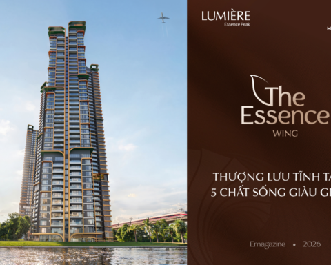 The Essence Wing – Thượng lưu tĩnh tại từ 5 chất sống giàu giá trị