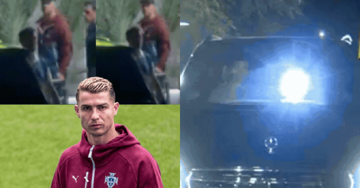 Ronaldo đáp chuyến bay tới Tây Ban Nha vẫn mặc đồ tuyển Bồ Đào Nha, khiến fan nháo nhác lúc 2h sáng tại sân bay