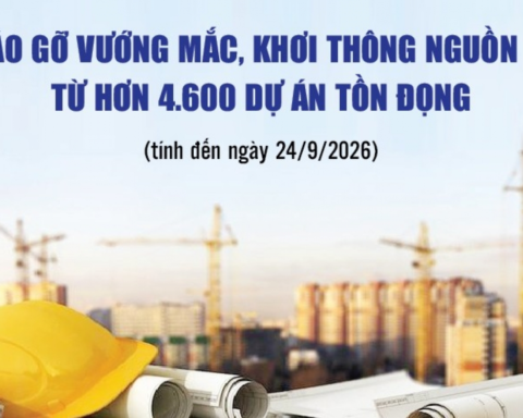 Infographics: 93,5% dự án tồn đọng đã được xử lý, có cơ chế tháo gỡ