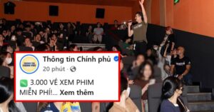 Thông tin Chính phủ tặng 3.000 vé xem phim Việt hot nhất hiện tại, đã quá Tổ quốc ơi!