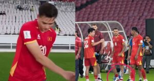 Trai đẹp 1m84 của ĐT Việt Nam băng kín bắp đùi gây lo lắng ở FIFA ASEAN Cup