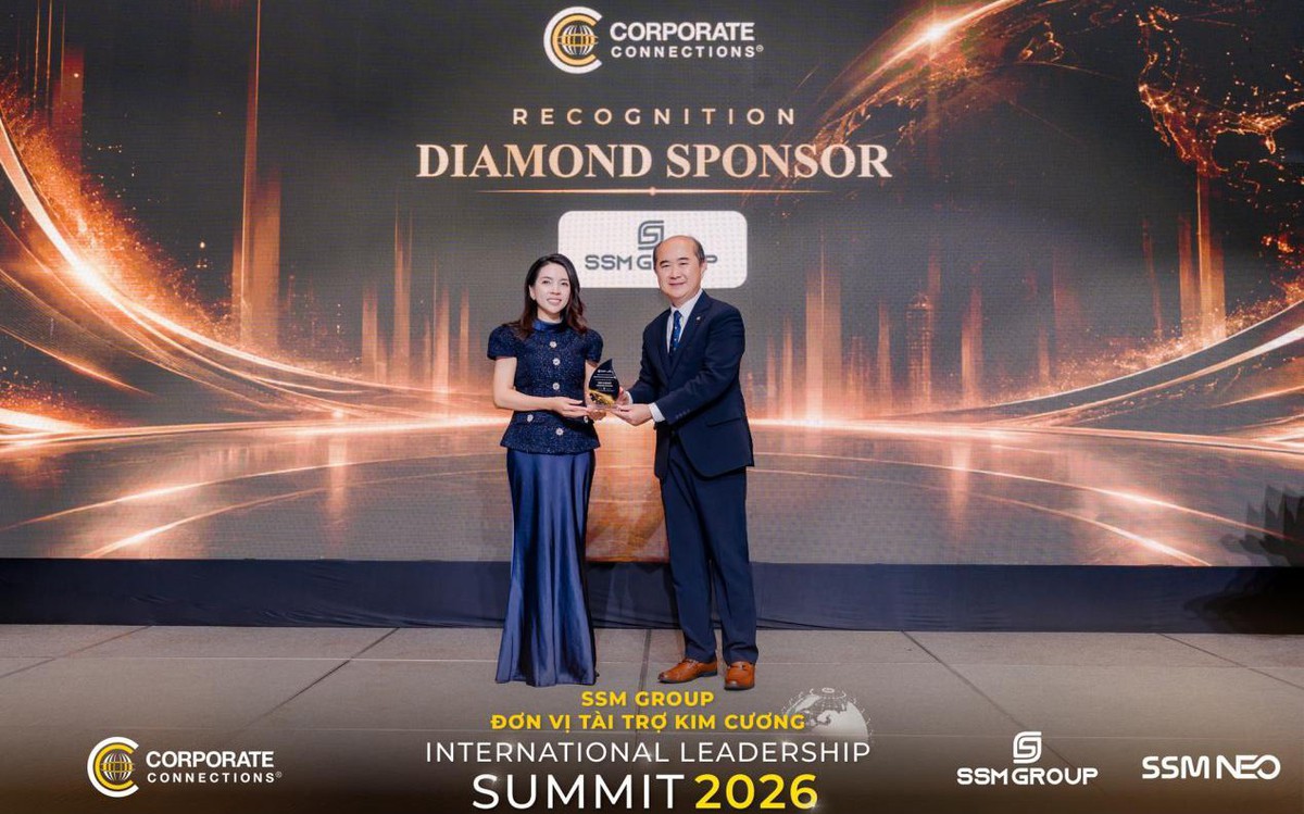 SSM Group đồng hành cùng International Leadership Summit 2026 với vai trò Nhà tài trợ Kim cương