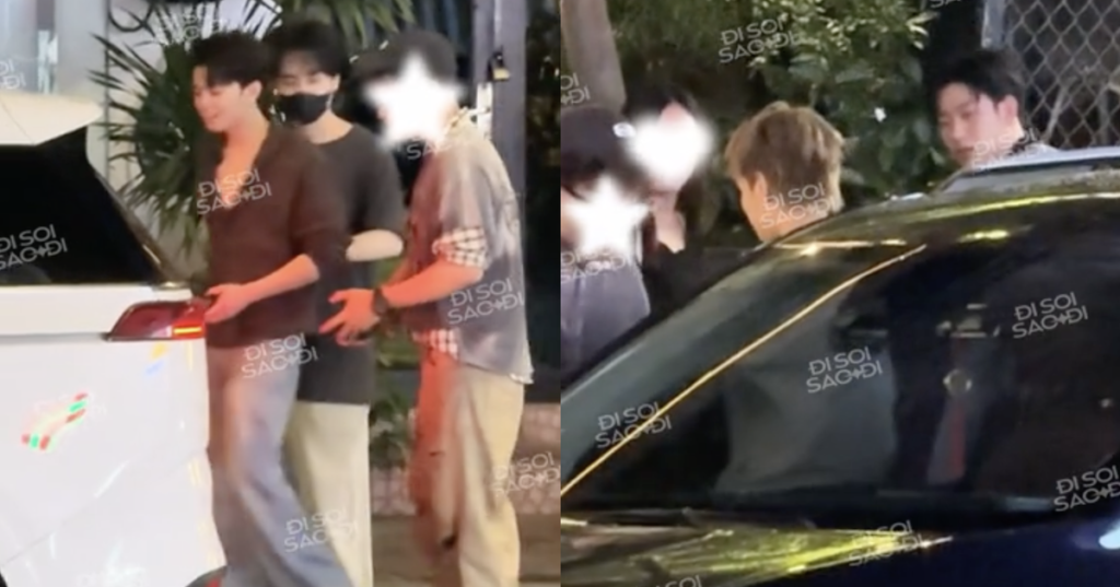Bắt gặp dàn Anh Trai sau gala Tinh Hà Say Hi, thái độ của Dương Domic và Quang Hùng MasterD nói lên tất cả