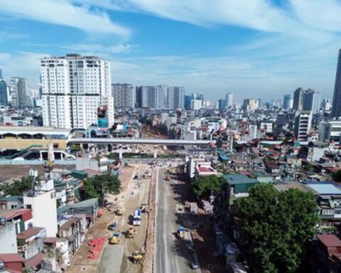 Tăng tốc thi công trên các đoạn tuyến đường Vành đai 2.5