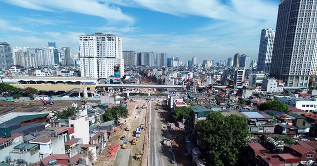 Tăng tốc thi công trên các đoạn tuyến đường Vành đai 2.5