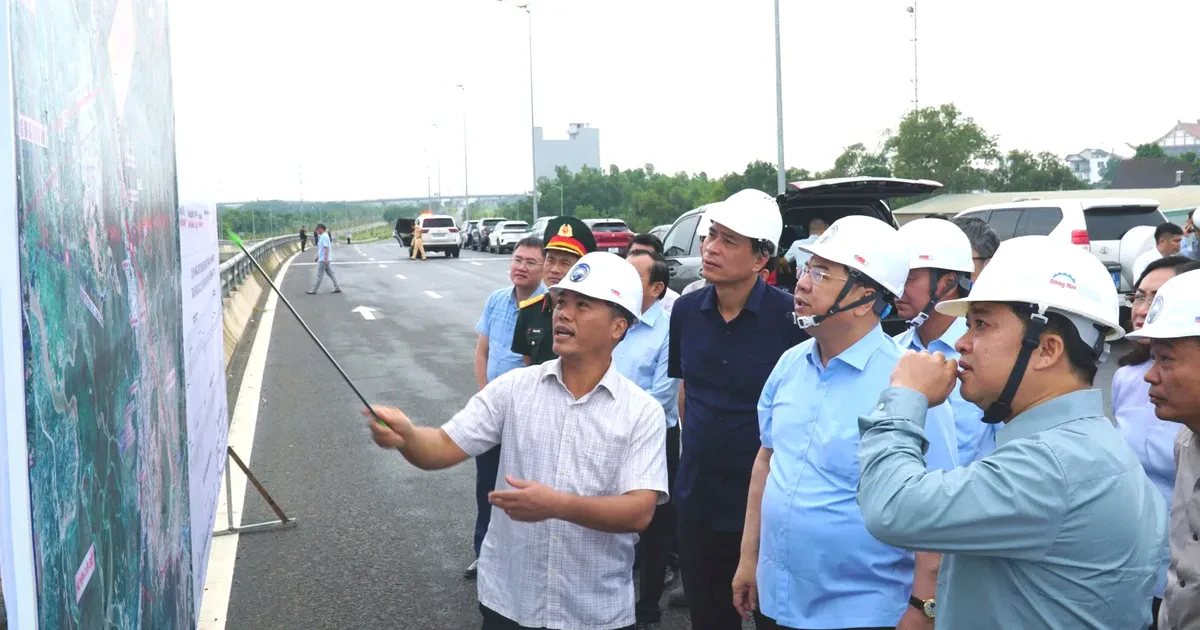Phó Thủ tướng Thường trực Phạm Gia Túc kiểm tra dự án sân bay Long Thành
