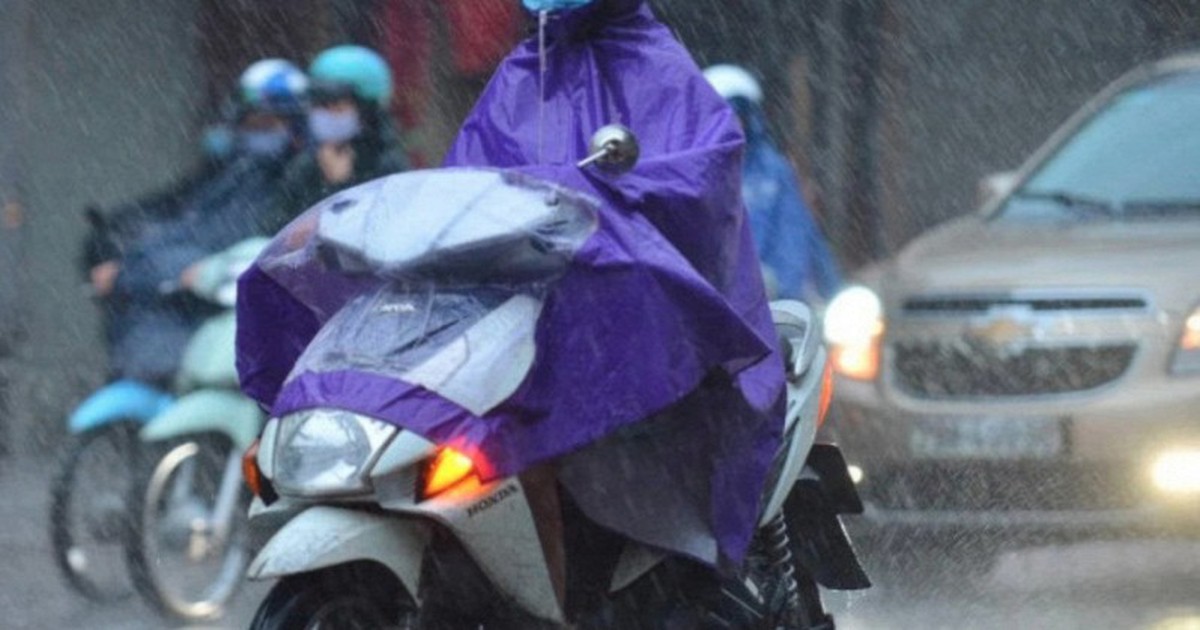 Khu vực sắp mưa to đến rất to trong nhiều ngày liên tục